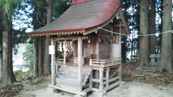 松澤神社の本殿・本堂
