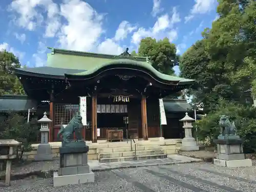 溝旗神社（肇國神社）の本殿