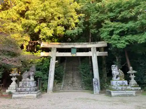 建水分神社の鳥居