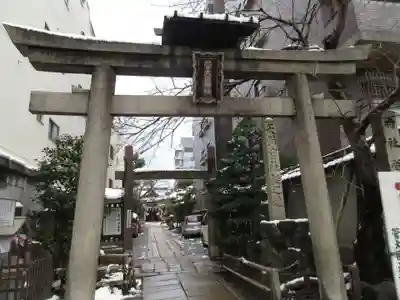 菅大臣神社の鳥居