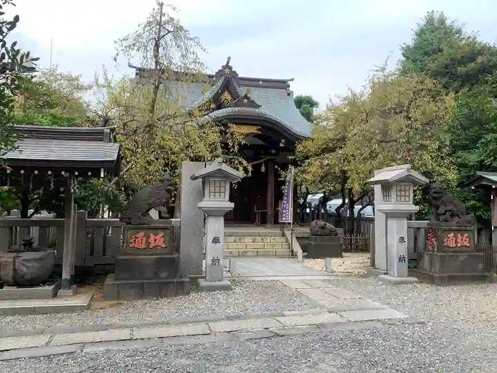牛天神北野神社の本殿・本堂