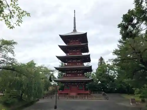 最勝院の塔