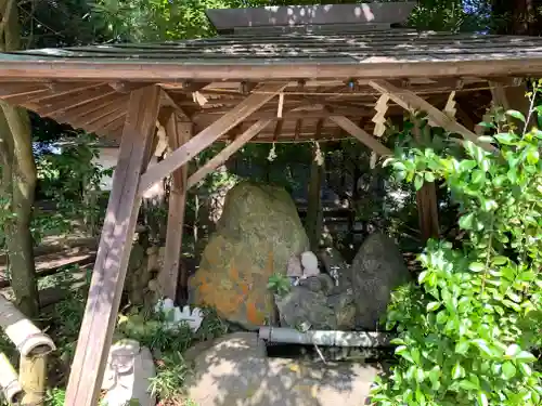 大國魂神社の手水