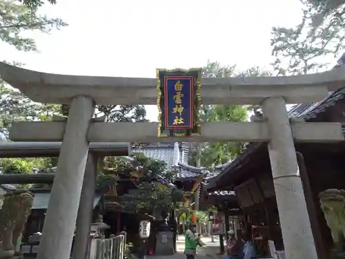 白雲神社の鳥居