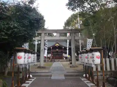 多奈波太神社の鳥居