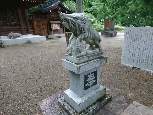 和気神社の狛犬