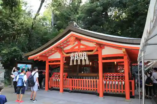 伏見稲荷大社 奥社奉拝所の本殿・本堂