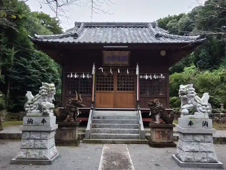 有明温泉神社の本殿・本堂