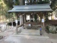 室生龍穴神社の手水