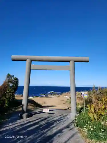 洲崎神社の鳥居