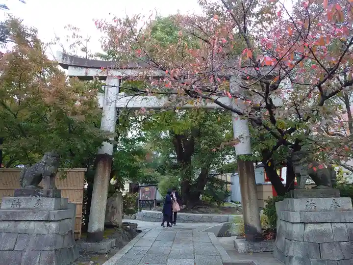 安井金比羅宮の鳥居