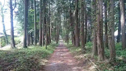 長堤八幡宮の周辺