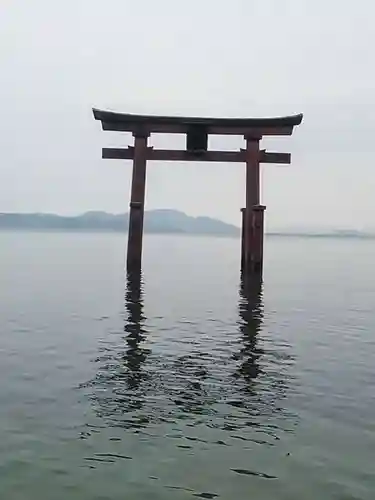 白鬚神社の鳥居