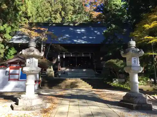 河口浅間神社の本殿・本堂