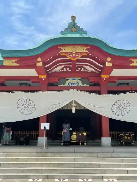 日枝神社の本殿・本堂