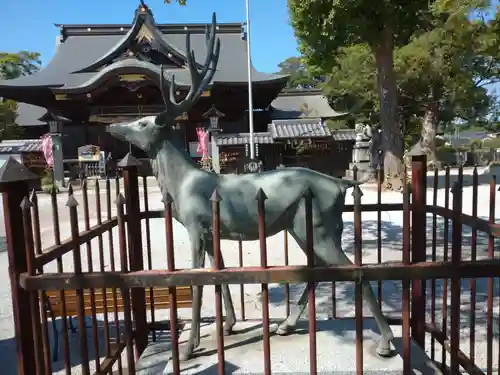 春日神社の狛犬