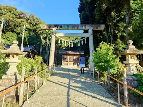 五社神社の鳥居