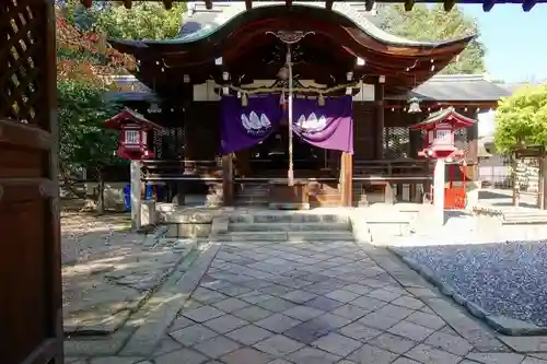 離宮八幡宮の本殿