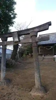 大鳥神社の鳥居