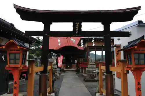 大鏑神社の鳥居