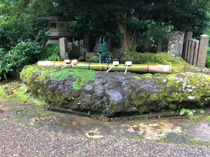 松尾寺の手水舎