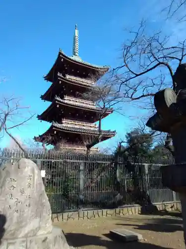 上野東照宮の塔