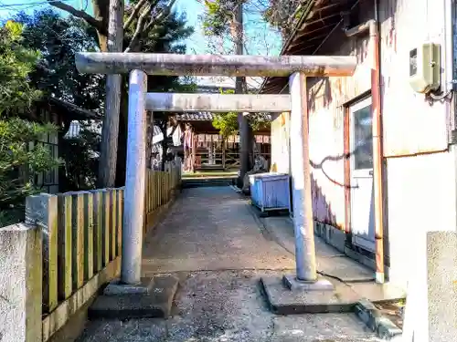 羊神社の鳥居