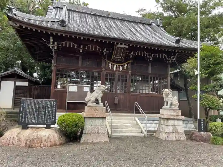 御厨神明社の本殿・本堂