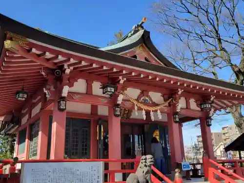 越谷香取神社の本殿