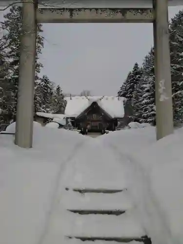 愛別神社の鳥居