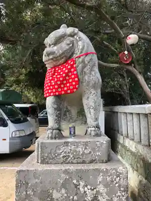 白鳥神社の狛犬