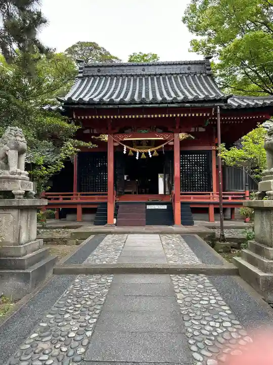 長田菅原神社の本殿・本堂