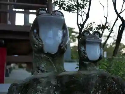 伊香保神社の像