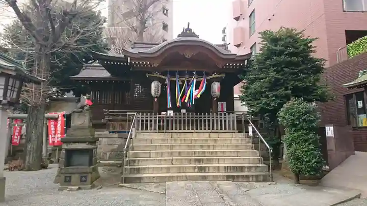 池尻稲荷神社の本殿・本堂