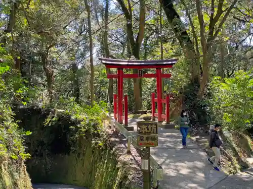 笠森寺の鳥居