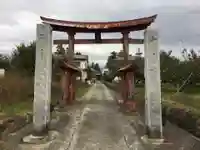 神部神社の鳥居