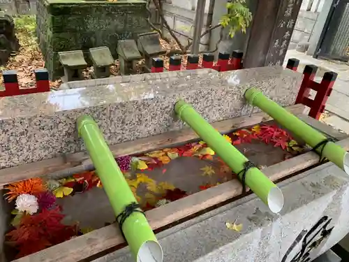 伊勢崎神社の手水