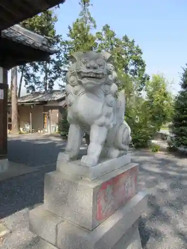 山田八幡神社の狛犬