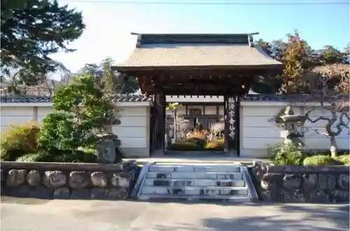 金仙寺の山門