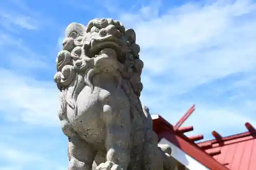 釧路一之宮 厳島神社の狛犬