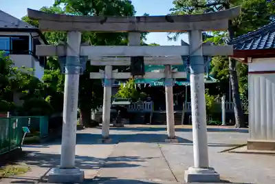 大曽根八幡神社の鳥居