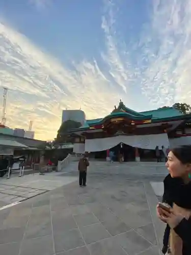 日枝神社の本殿・本堂