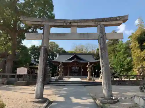 松江神社の鳥居