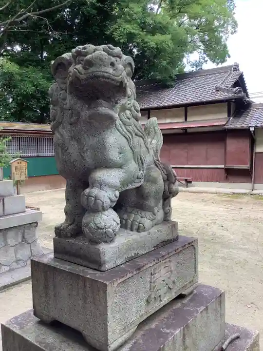 神明社(桜神明社)の狛犬