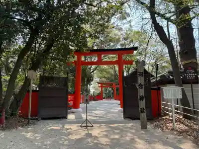 河合神社(鴨川合坐小社宅神社)の鳥居