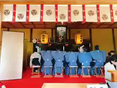 川田八幡神社のお祭り