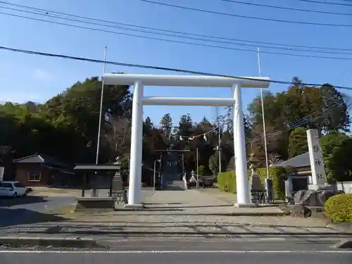 常陸二ノ宮　静神社の鳥居