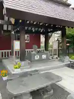 新川皇大神社の手水舎