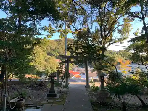 塩屋山王神社の景色