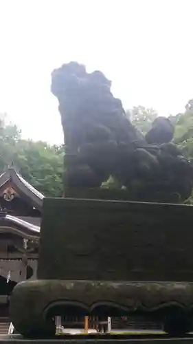 戸隠神社中社の狛犬